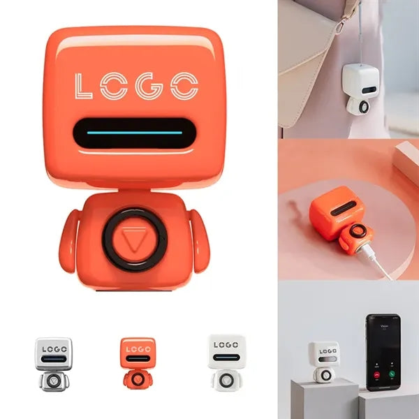 Mini robot Bluetooth speaker