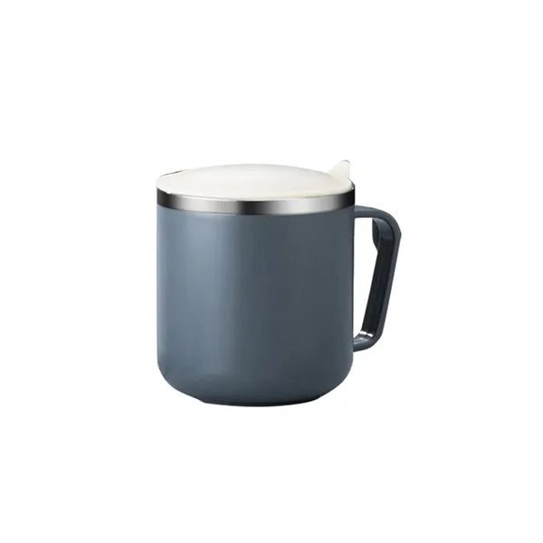 304 Stainless Steel with Lid Office Mouth Mug