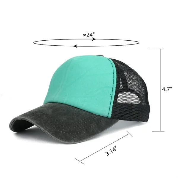Distressed Baseball Cap