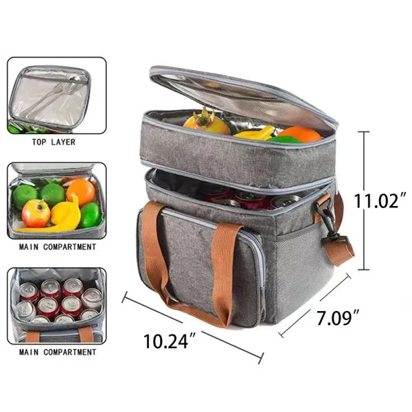 Expandable Insulated Lunch Box