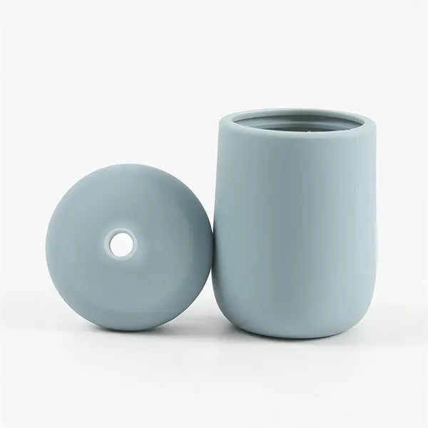 Silicone Baby Sippy Cup with Straw