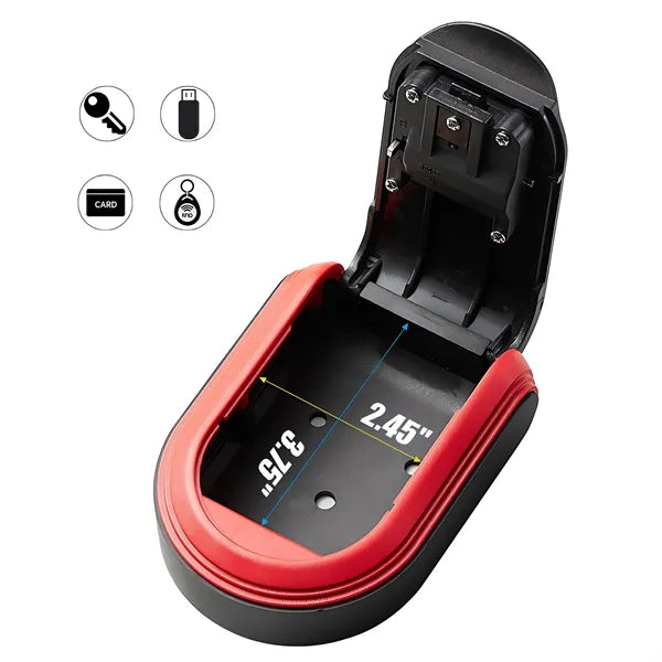 Key Lock Box Hide Outside Combination Lockkey Outdoor Code