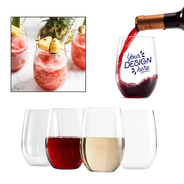 16 Oz Plastic Wine Glasses