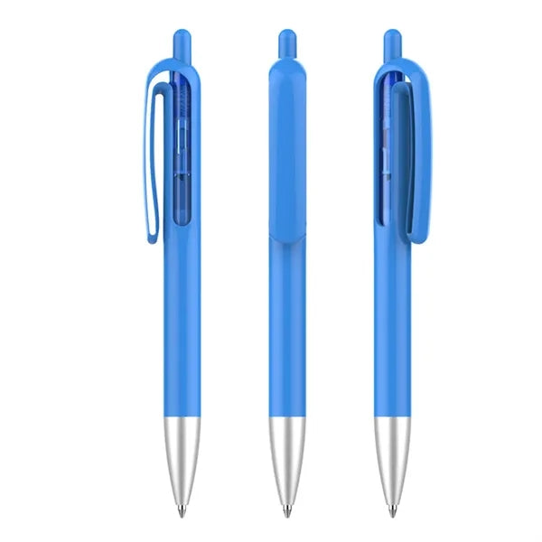 Colored Retractable Ballpoint Pen
