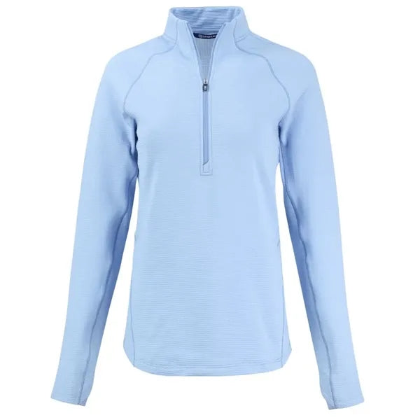 Cutter & Buck Peshastin Recycled GridFleece Womens Half Z...