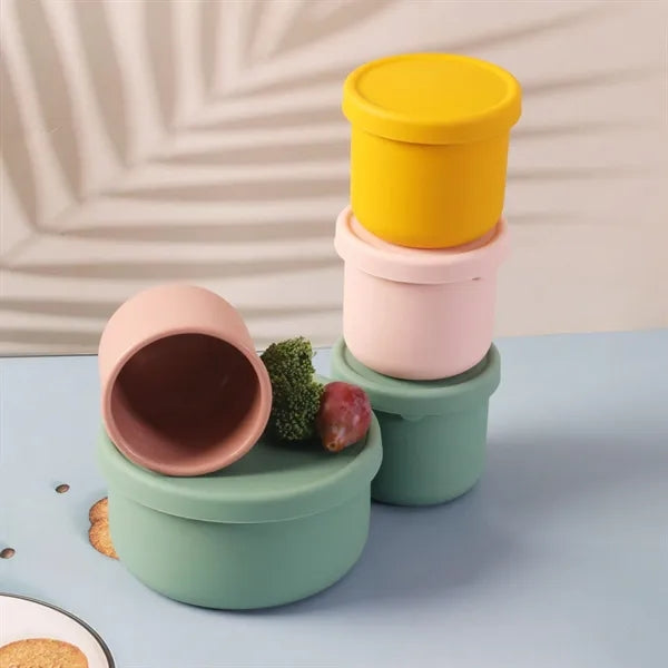 Silicone Bento Box ,Round