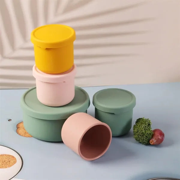 Silicone Bento Box ,Round