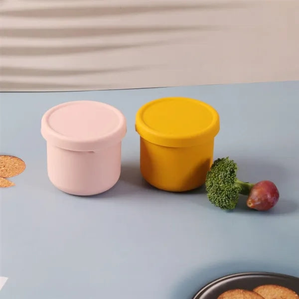 Silicone Bento Box ,Round
