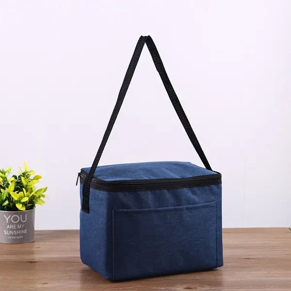 6 Pack Polyester Lunch Bags
