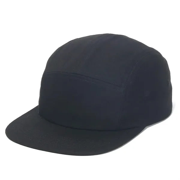 5 Panels Camper Hats Classic Cotton Flat Brim Baseball Cap