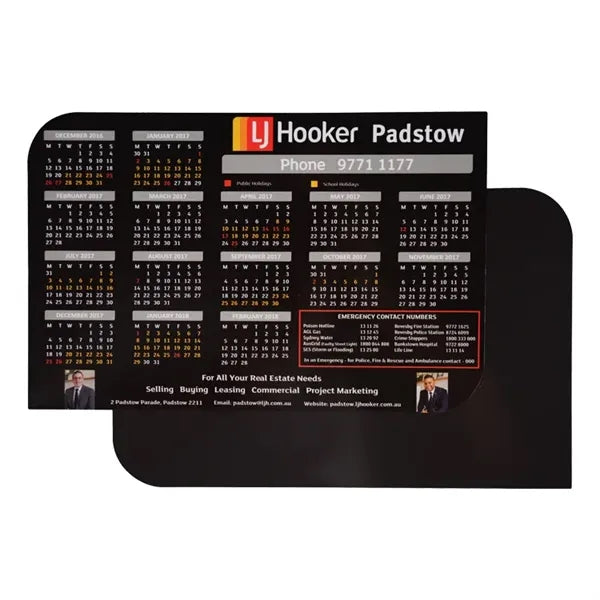 Magnetic Fridge Calendar
