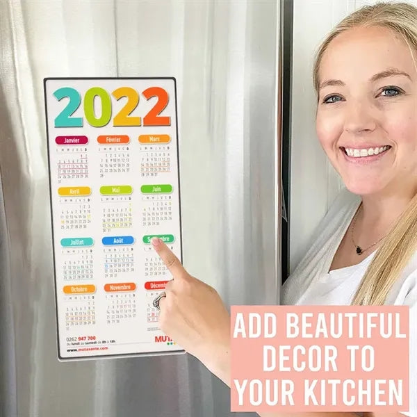Magnetic Fridge Calendar