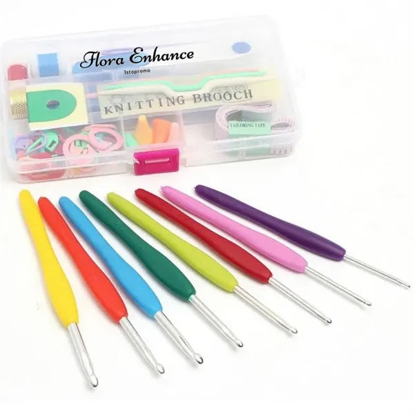 53PCS Basic Knitting Tools Accessories Supplies with Case