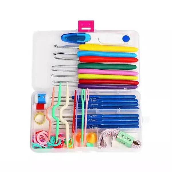 53PCS Basic Knitting Tools Accessories Supplies with Case