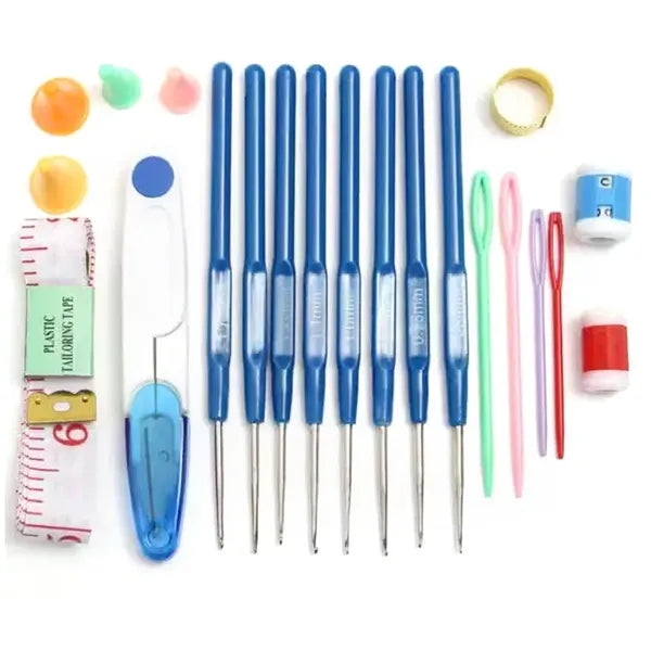 53PCS Basic Knitting Tools Accessories Supplies with Case