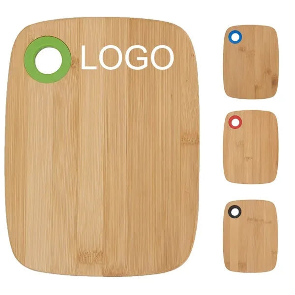 Small Bamboo Cutting Board with Silicone