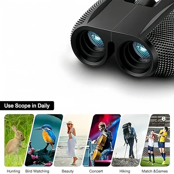 High Magnification Easy Focus Binoculars