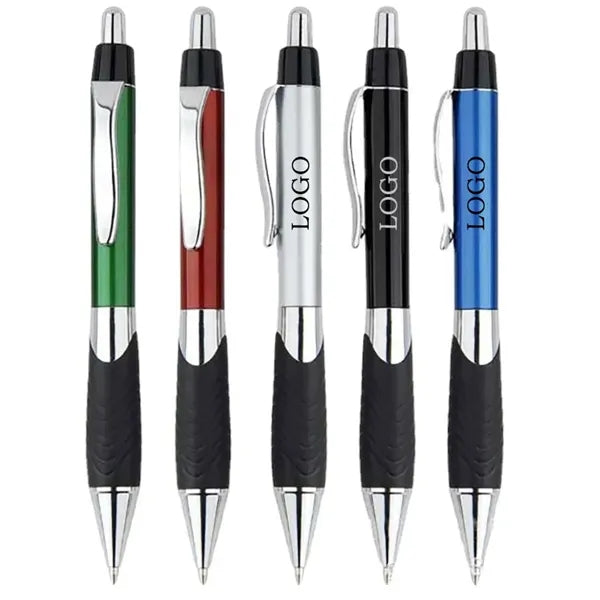 Ballpoint Pen with Rubber Grip