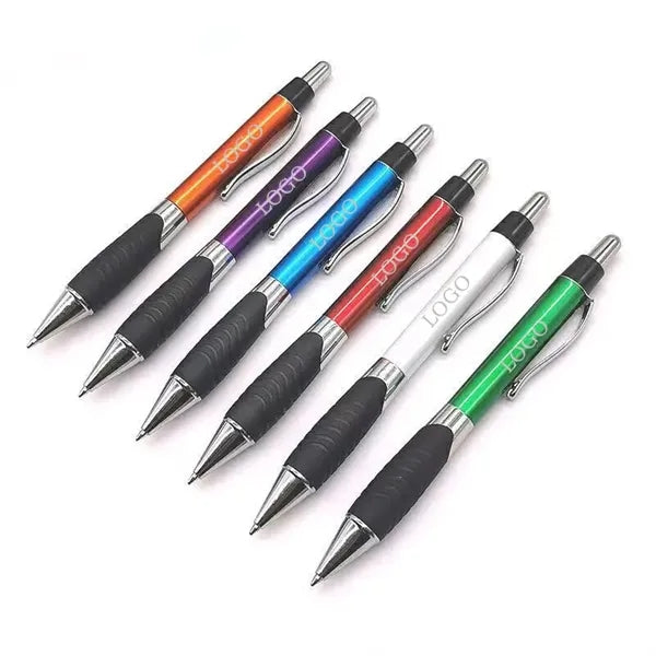 Ballpoint Pen with Rubber Grip