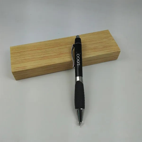 Ballpoint Pen with Rubber Grip