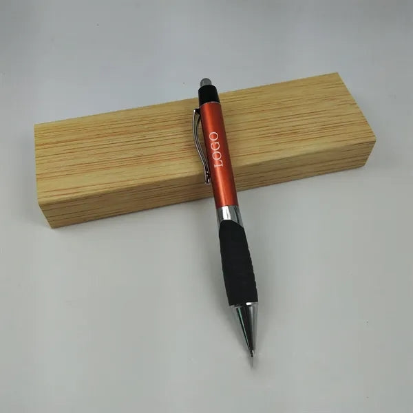 Ballpoint Pen with Rubber Grip