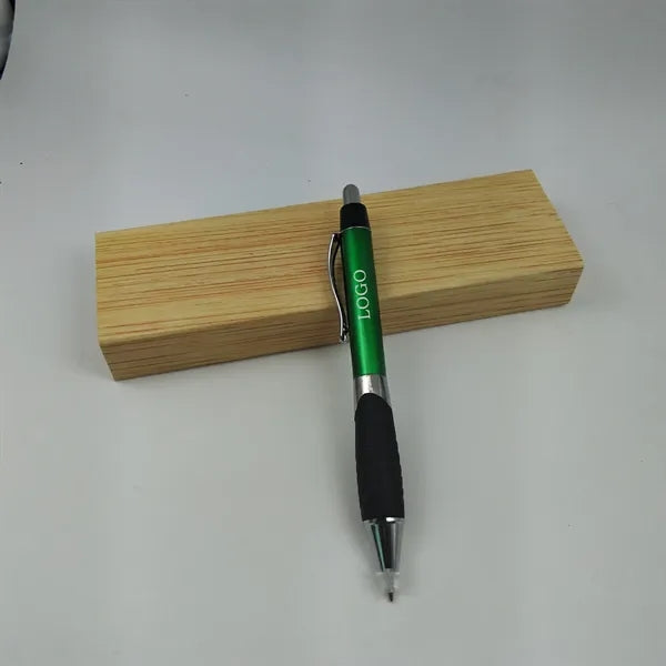 Ballpoint Pen with Rubber Grip