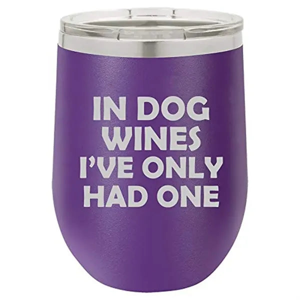 12 Oz. Double Wall Stainless Steel Vacuum Insulated Wine Cup