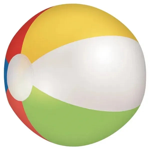 12" Multi-color beach ball