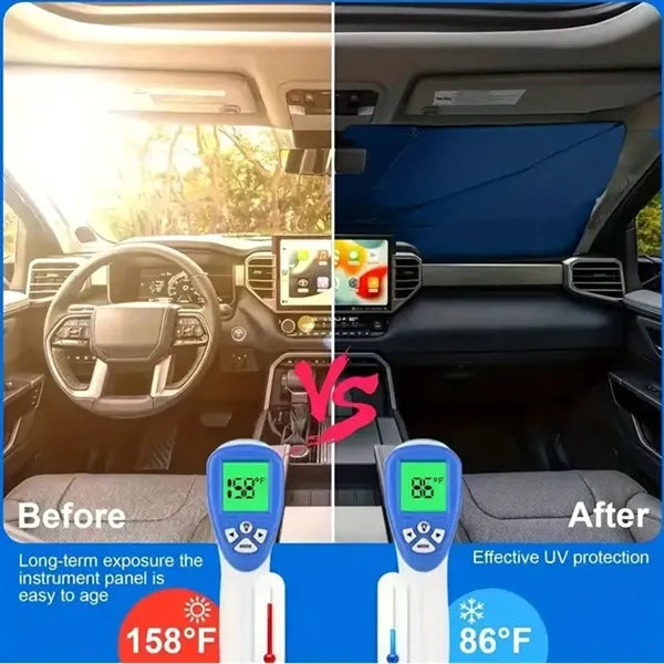 Car Sun Shade Windshield Foldable Umbrella