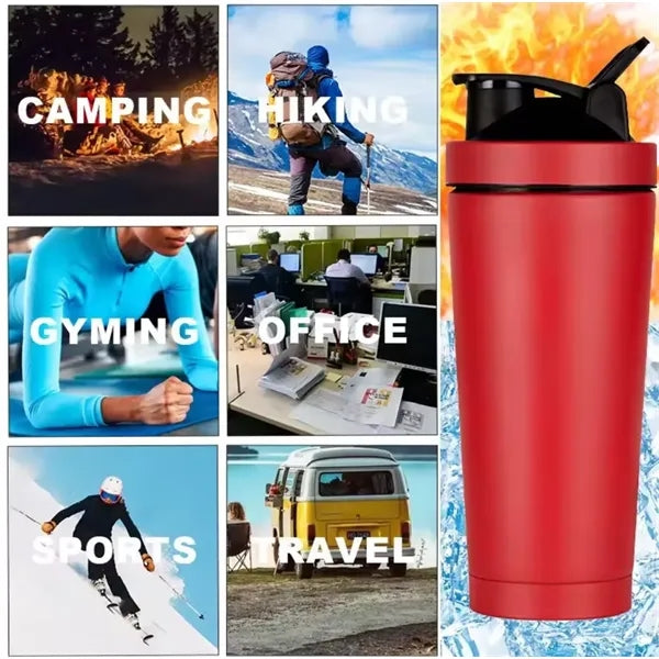25oz Stainless Steel Blender Shaker Tumbler