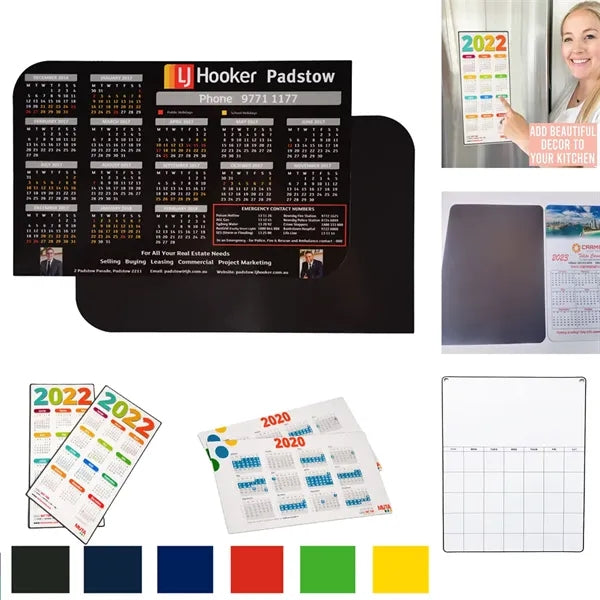 Magnetic Fridge Calendar