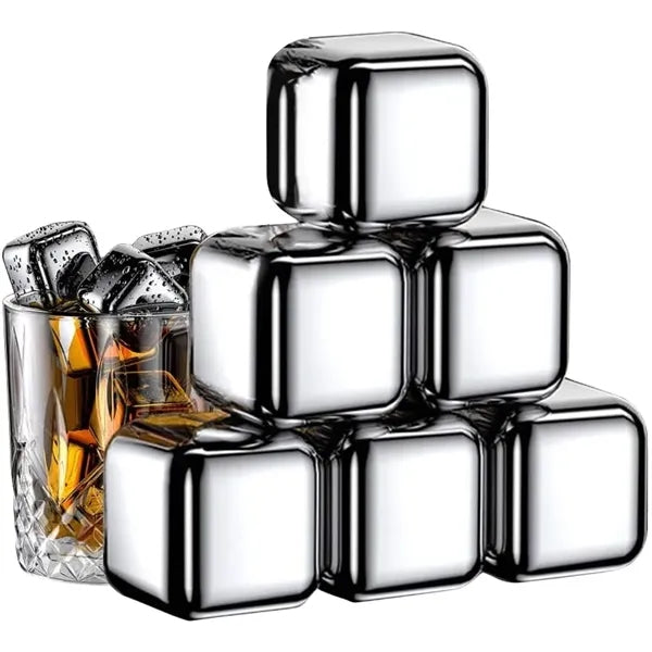 Stainless Steel Ice Cubes