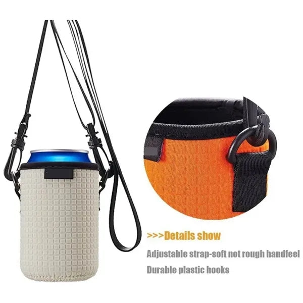 12oz Foam Can Coolers With Shoulder Strap