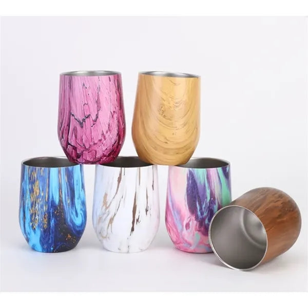 12oz stainless steel eggshell cup