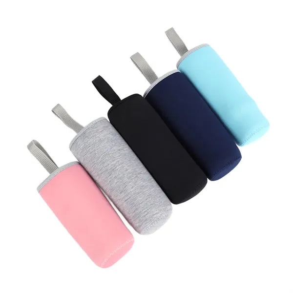 Durable Neoprene Bottle Sleeve with Handle, 16.9 oz.
