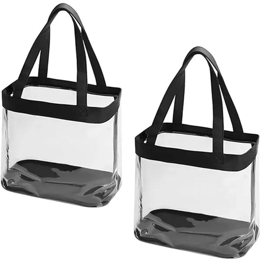 Clear Tote Bag for for Sports Event Game Day Work Travel