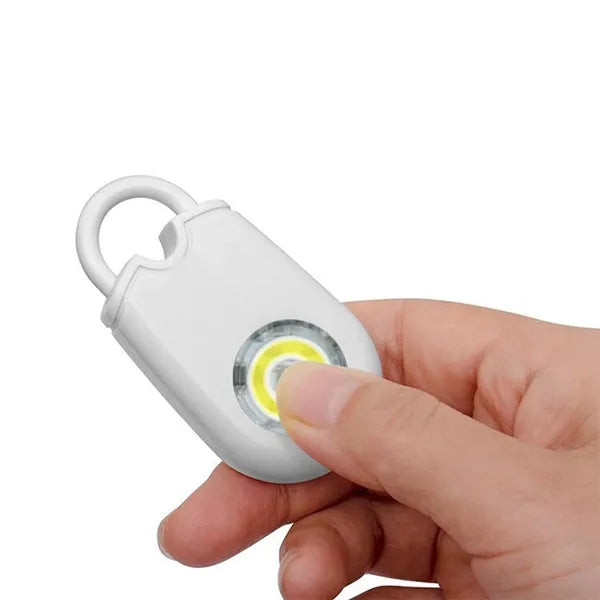 Alarm W/LED Light and Carabiner