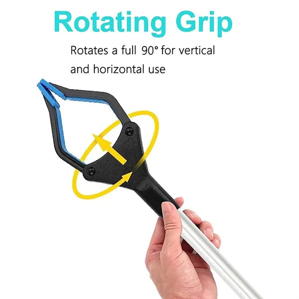 360 Degree Rotating Head Wide Jaw 32" Foldable Grabber