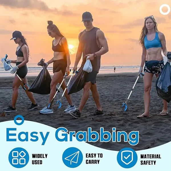 360 Degree Rotating Head Wide Jaw 32" Foldable Grabber
