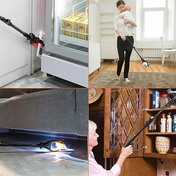 360 Degree Rotating Head Wide Jaw 32" Foldable Grabber