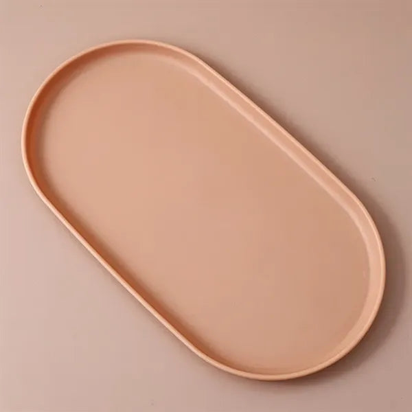 Oval fruit plate
