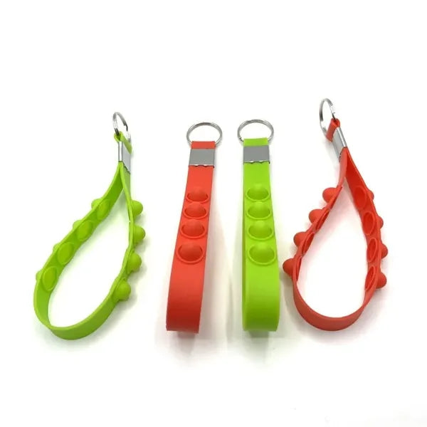 Push Pop Stress Reliever Keychain