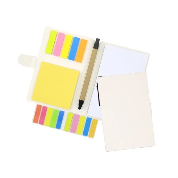 1 Set Kraft Paper Combination Memo Pad Stickers