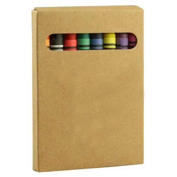 Cotton Canvas Tote Bag with Crayons