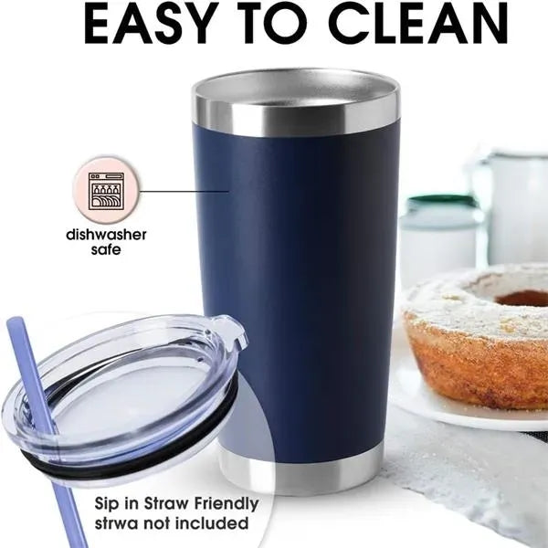20 oz. Stainless Steel Travel Tumbler Water Cup