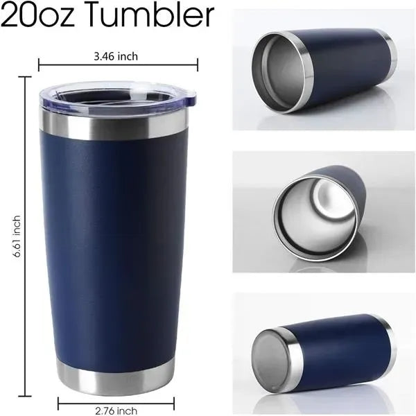 20 oz. Stainless Steel Travel Tumbler Water Cup