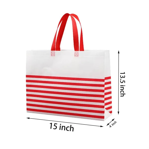 Striped Tote Bag