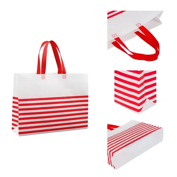 Striped Tote Bag