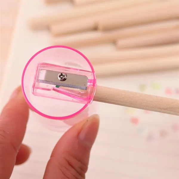 12 Pieces Colored Pencil Set With Sharpener