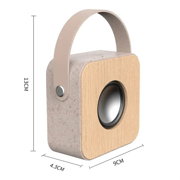 Harvest Portable Bamboo Bluetooth Speaker
